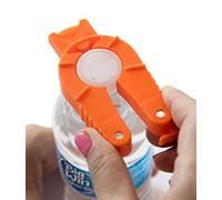 Brenium Paquete de 2 abrelatas y botellas multifuncionales, botella de agua de plástico, con cierre giratorio, para manos débiles, personas mayores, artritis reumatoide, agarre de botellas, removedor