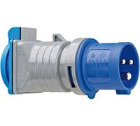Brennenstuhl 1080993 CEE adaptador, gris/azul, Set de 10 piezas