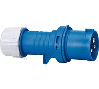 Brennenstuhl 1081010 Clavija, 230 V, Azul y Gris