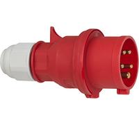 Brennenstuhl 1081030 Clavija, 400 V, Rojo y Negro