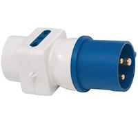Brennenstuhl - 1081562 - Adaptador CEE de 3 Pines 16 A/230 V, Enchufe CEE, 2 enchufes Italianos 10 A + 16 A, 1 Enchufe Schuko, (IP44)