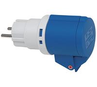 Brennenstuhl 1081571 Adaptador con Enchufe Schuko y Conector CEE 3 Pines 230 V/16 A