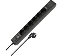 Brennenstuhl 1150790602 Regleta Negro, Antracita Protección de contacto 1 pieza(s)