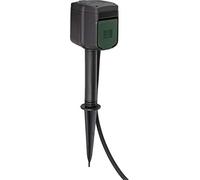 Brennenstuhl 1154540601 enchufe inteligente negro, verde