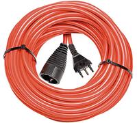 Brennenstuhl 1167507 alargador de plástico 50 m, Rojo, con Enchufe Italiana 16 A y Toma Schuko