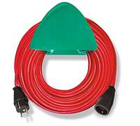 Brennenstuhl 1167511-15 m cable de extensión h05vv-f 3g1.5 con soporte de pared roja
