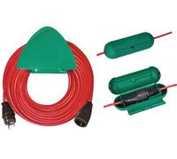 Brennenstuhl 1167541 - Cables de extensión, plástico, rojo, 40m