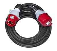 Brennenstuhl 1167741 - Cee extensión eléctrica ip44 10 m 16 a 415 v negro /