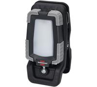 Brennenstuhl foco LED de batería recargable CL 1050 MA/lámpara de trabajo de 10W con dispositivo de sujeción (luz de trabajo con USB Powerbank, 950lm, IP65)
