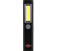 Brennenstuhl linterna LED recargable PL 200 AC/linterna con LED COB (200lm, incl. cable de carga USB C, hasta 12h de autonomía, linterna taller COB con imán y clip)