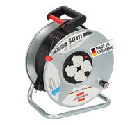 Brennenstuhl 1195066 Garant S 4 Export - Tambor para cable alargador (50 m, H05VV-F 3G1,5)