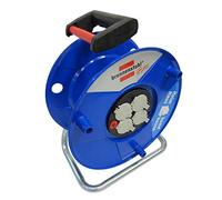 Brennenstuhl 1208015 Enrollacables Garant St, Turquesa, Senza cavo