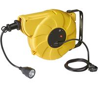 Brennenstuhl 1241101 - Bobinadora automática eléctrica, 10 + 1,5 m H05VV-F 3G1,5