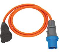 Brennenstuhl Alargador/adaptador IP44 H07RN-F 3G 2,5 230V/16A con clavijas y conectores (1,5 m)