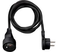 Brennenstuhl - Alargador de Cable (2 m, con Clavija Plana, para Usar en Interiores)