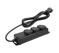 Brennenstuhl, Base múltiple de 3 tomas tipo E 16A IPX44 con cable H07RN-F de 2 m