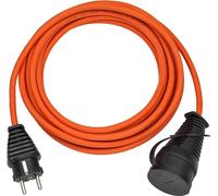 Brennenstuhl BREMAXX Cable alargador (Cable de 5 m en Naranja, para Uso a Corto Plazo en Exteriores IP44, utilizable hasta -35 °C, Resistente a los Rayos UV, Fabricado en Alemania)