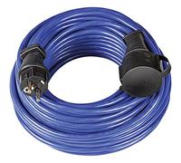 Brennenstuhl BREMAXX® cable alargador de corriente (cable de 25 m, para uso corto en exteriores, Made in Germany) azul
