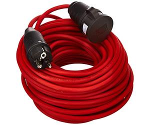 Brennenstuhl BREMAXX - Cable alargador IP44 (25 m, color rojo a N05V3V3-F3G1,5)