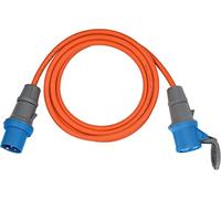 Brennenstuhl Cable alargador CEE de 5m para Camping y Caravana (alargador CEE, Cable de 5m en Naranja, Enchufe y Acoplamiento CEE con Tapa de Cierre, IP44, Uso en Exteriores, Fabricado en Alemania)