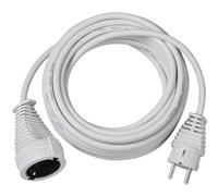 Brennenstuhl Cable alargador de Corriente de 10 m (alargador eléctrico para Interiores) Blanco