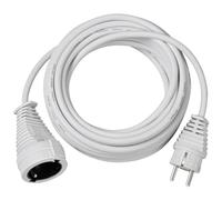Brennenstuhl Cable alargador de Corriente de 5 m (alargador eléctrico para Interiores) Blanco