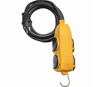 Brennenstuhl - Cable alargador multiprese Powerblock, 10 m, amarillo, 1151721