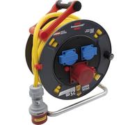 BRENNENSTUHL Carrete de cable 300 ST + Bremaxx 5G2.5, longitud 25 m, IP44