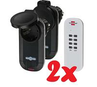 Brennenstuhl comfort-line set de enchufes de radio ip44 (enchufes inal