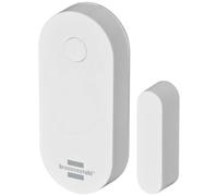 Brennenstuhl Connect Contacto de Puerta y Ventana Zigbee TFK CZ 01 (Sensor Inteligente de Puerta y Ventana, notificación al teléfono móvil, Smart Home, Seguridad doméstica, aplicación Gratuita)