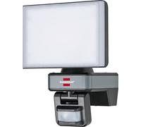 Brennenstuhl Connect WiFi Foco LED WF 2050 P (20W, 2400lm, IP54, varias funciones de luz ajustables a través de la aplicación, foco de exterior para montaje en pared con detector de movimiento)