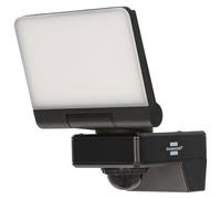 Brennenstuhl Connect WiFi Foco LED WF 2051 P (24W, 2800lm, IP54, varias funciones de luz ajustables a través de la aplicación, foco de exterior para montaje en pared con detector de movimiento)