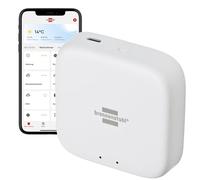 Brennenstuhl Connect Zigbee Gateway GWY CZ 01 (Zigbee Hub para el Control de Dispositivos Zigbee de Brennenstuhl, Control Remoto Mediante App, por Voz con Amazon Alexa o Google Assistant)