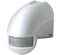 Brennenstuhl Detector de Movimiento infrarrojo/Sensor de Movimiento para Exteriores e Interiores - IP44 (ángulo de detección de 180° y Alcance de 12 m) Blanco