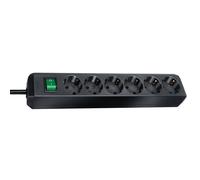 brennenstuhl Eco-Line 6-fach Steckdosenleiste mit NUEVO