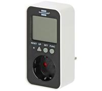 Brennenstuhl Ecolor Contador de energía ECL EM-2 (Contador de Electricidad con protección táctil Aumentada, Dispositivo de costes de energía con 2 tarifas de Electricidad Ajustables)