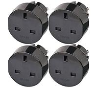 Brennenstuhl Enchufe de viaje, conversor del sistema de Reino Unido al europeo