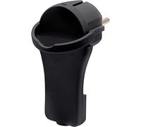 Brennenstuhl Enchufe Plano (pequeño), Negro