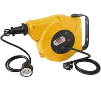 Enrollacables de carrete automático IP20 9+2m H05VV-F 3G1,5