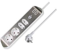 brennenstuhl estilo 4-fach Steckdosenleiste 2,0 m NUEVO