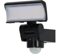 BRE 1178080110 - Foco LED, 20 W, 1680 lm, 3000 K, negro, con detector de movimien