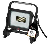 Brennenstuhl foco LED JARO 4060 M/luz para exteriores IP65 (30W con 3m de cable, proyector LED de construcción con cierre rápido y 3450lm)