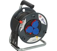 Brennenstuhl garant carrete de cable comercial/de obra con tomas de contacto de protección de 230 v 20 metros
