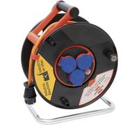 Brennenstuhl Garant ST290+Bretec - Carrete de cable (25 m, 3 enchufes, IP44)