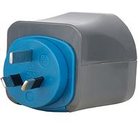 Brennenstuhl Juego de enchufes de Viaje/Juego de adaptadores de Viaje (Adaptador de enchufes de Viaje con Varios Accesorios para más de 150 países (7 x Insertos de enchufes)) Negro