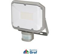 Brennenstuhl Proyector LED AL 3050 con PIR/Foco exterior de 3110lm para montaje con detector de movimiento (foco led de exterior para montaje en pared, 30W, 3000K, IP44)