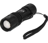 Brennenstuhl linterna LED LuxPremium TL 410 F/lámpara de mano con CREE-LED brillante (350lm, hasta 34h de autonomía, 136m de alcance luminoso, resistente a salpicaduras IP44)