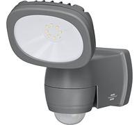 Brennenstuhl LUFOS 400 foco LED con detector de movimiento para montaje en exteriores/funcionamento sobre pilas (440 lm, luz de pared, exterior IP44)