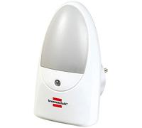 Brennenstuhl luz LED de orientación/luz nocturna con sensor de atenuación para el enchufe (luz suave y discreta, con 2 LED) blanco