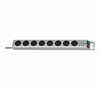 Brennenstuhl multiprise avec parasurtenseur super-solid grise - h05vv-